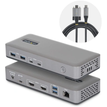 Dokstacija StarTech Dual‑Monitor USB‑C 4K 60Hz HDM