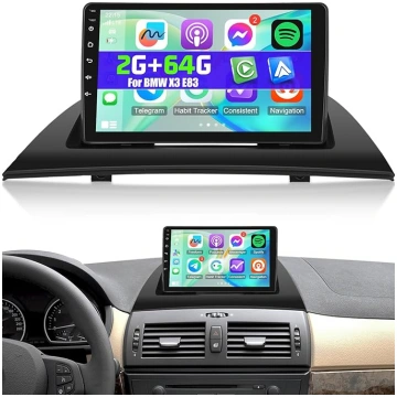 NHOPEEW 2G + 64G Android auto radio BMW X3 E83 200