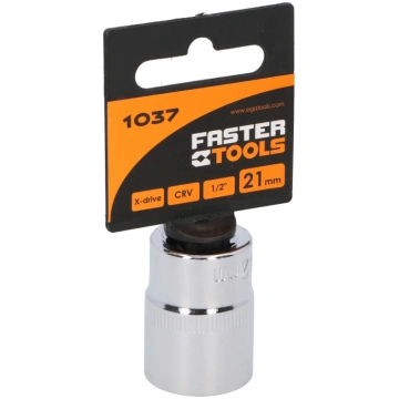 Gala atslēga Faster Tools 1037, 21 mm, 1/2"