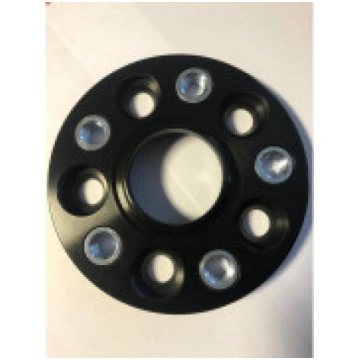 Disku flancis melnais ar tapskrūvēm 18mm 5x100->5x