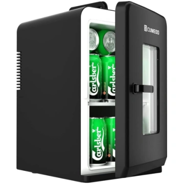 Cumeod 15 Litres / 21 Cans Mini Fridge, 2 in 1 Sma