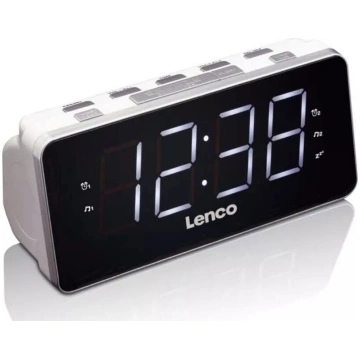 Pulksteņa Radio Lenco CR-18 Digitālais Melns Sudra