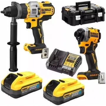 Dewalt Dck2052h2t: Dcd999 trieciena draiveris + Dc