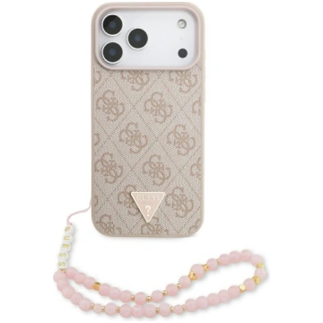 Guess 4G Strap Triangle Logo MagSafe maciņš ar sik