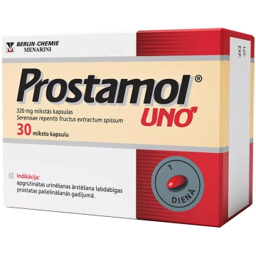 PROSTAMOL UNO 320 mg mīkstās kapsulas, 30 gab