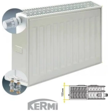 Kermi radiators apakšas pieslēgums KV33-500*400