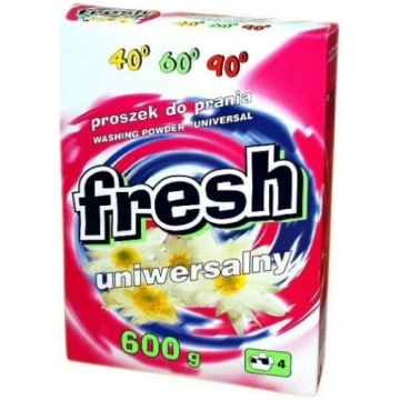 Veļas mazgāšanas pulveris FRESH, (600g)(20gab./kas