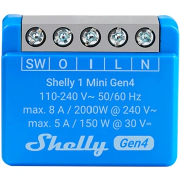 Shelly 1 Mini Gen4 Zigbee/Matter Controller 1MiniG