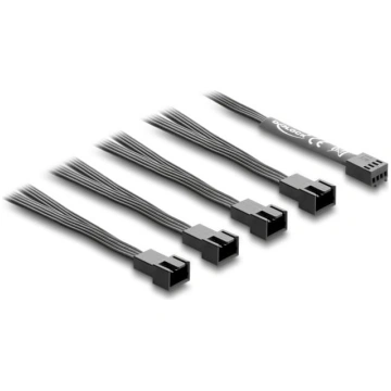 Delock Fan Cable splitter 1 x 4 pin PWM female to 