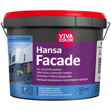 Krāsas pamatne Vivacolor Hansa Facade, emulsija, p