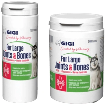 GiGi Large Joints&Bones papildbarība suņiem locīta