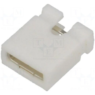 Jumper | pin strips | female | open | 2.54mm | 1x2
