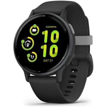 Garmin vivoactive 5 viedpulkstenis, 45mm, melns/pe