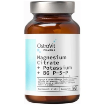 Magnesium Citrate + Potassium + B6 P-5-P OstroVit 