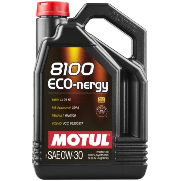 Motoreļļa MOTUL 8100 ECO-NERGY 0W30 5L. 0w-30