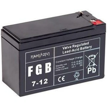 Emu Akumulators FGB7-12 12V 7Ah VRLA AGM, 1,95kg, 