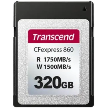 MEMORY COMPACT FLASH 320GB/CFE TS320GCFE860 TRANSC