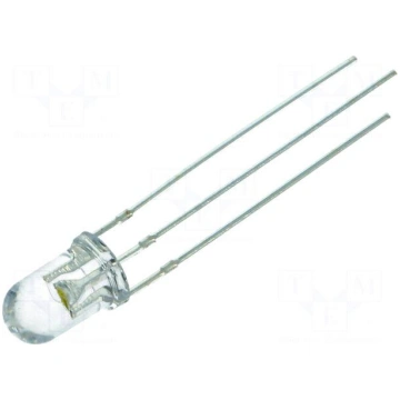 LED | 5mm | bicolour | red/warm white | 3000÷4200m