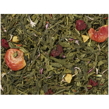 PASSION CHERRY SENCHA GREEN TEA 100g Tējas Pasaule