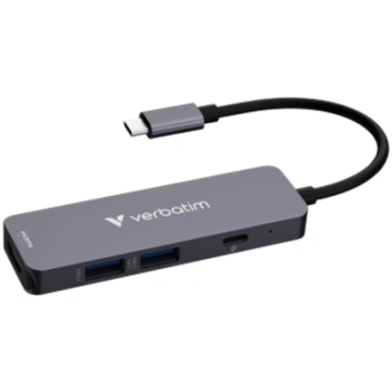 Dokstacija Verbatim USB-C Essentials Multiport Hub