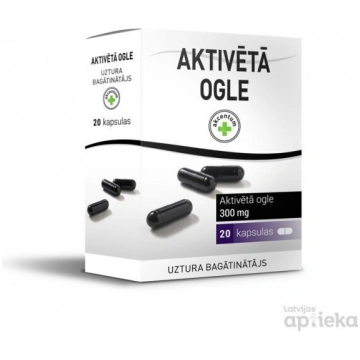 Akcentum Aktivēta ogle caps.N20