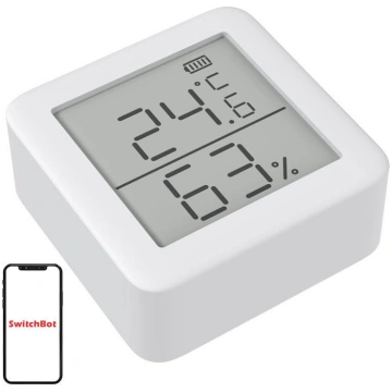 SwitchBot 27641 Termometrs un Higrometrs, Balts - 