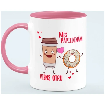 Krūze “Mes papildinām viens otru”