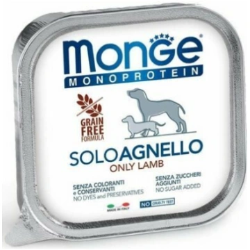 Monge Monoproteinic Pate 100% lamb 150 gr - konser