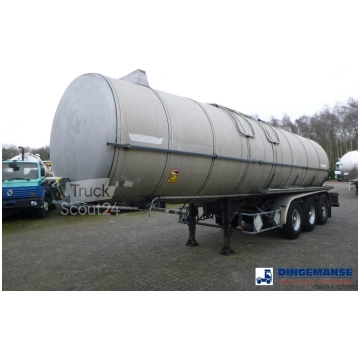 Lietots - Trailor Heavy oil / bitumen tank steel 3