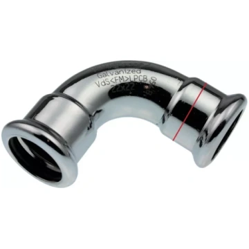 Karbona līkums 90° 15x15 i-i (Steel) KAN-therm