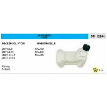 543100 SERBATOIO BENZINA DECESPUGLIATORE BLUE BIRD