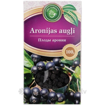 Tēju Fabrika Tēja Aronijas augļi, 100 g