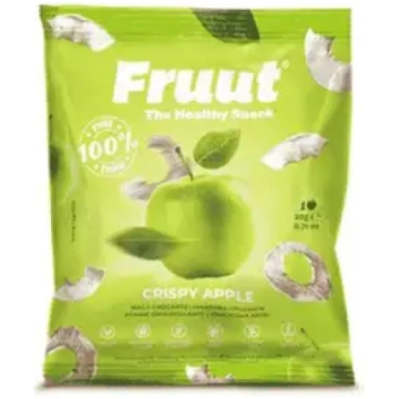 FRUUT dehidrēti ābolu čipsi - zaļais ābols 20g 560