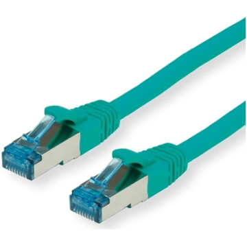 Value S/FTP Patch Cord Cat.6A (Class EA), green, 1