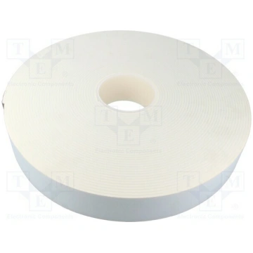 Tape: fixing; W: 50mm; L: 25m; Thk: 3mm; single si