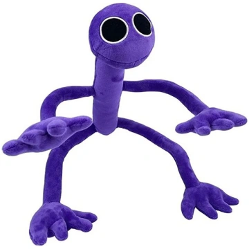 Mīksto plīša rotaļlietu Rainbow friends, violets H