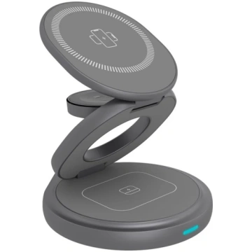 Raidsonic 3 in 1 foldable magnetic charging stand 