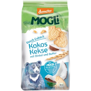 Mogli BIO speltas kviešu sviesta cepumi ar kokosri