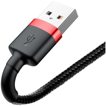 Baseus Cafule USB Lightning Cable 1.5A 2m (Black+R