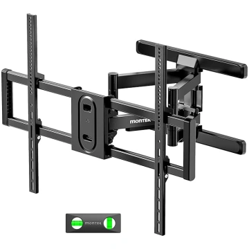 monTEK Robusta TV-Wandhalterung für 43-100-Zoll-Fe