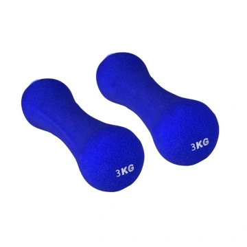 AVENTO Hanteles 2x3kg Krāsa ZILS