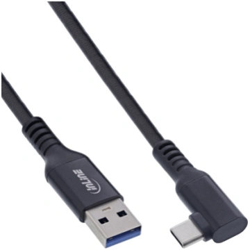 InLine InLine® USB 3.2 Gen.1 cable, USB-C plug ang