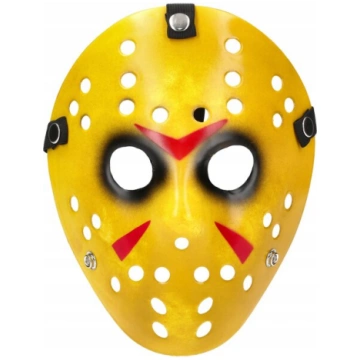 Maska Jason Voorhees Freddy 3, dzeltena