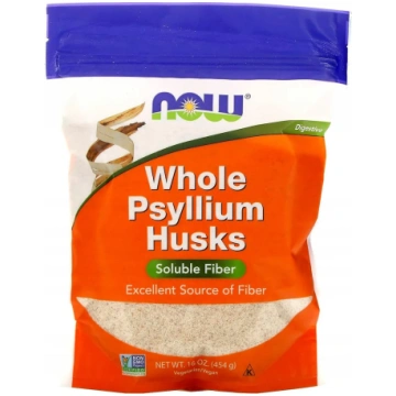 NOW FOODS Veseli psyllium sēnalas - Psyllium Paddy