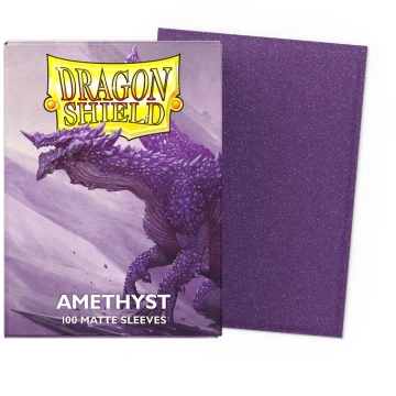 Dragon Shield Matte Sleeves Amethyst