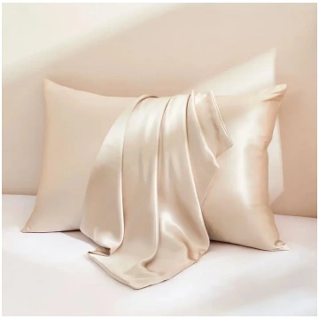 Spilvendrāna Champagne, zīds (25mm) Charme Silk
