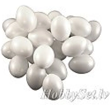 Plastmasas ola, 6 cm, balta