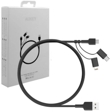 CB-BAL5 3in1 fast Braided Quick Charge micro USB |