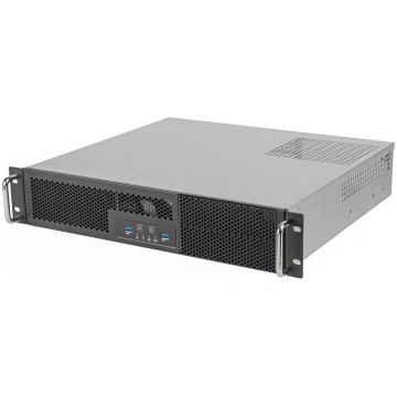 Servera korpuss Silverstone RM23-502-MINI Rack Mel