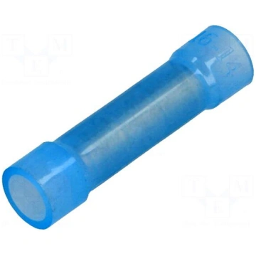 Butt splice | insulated | copper | Insulation: nyl